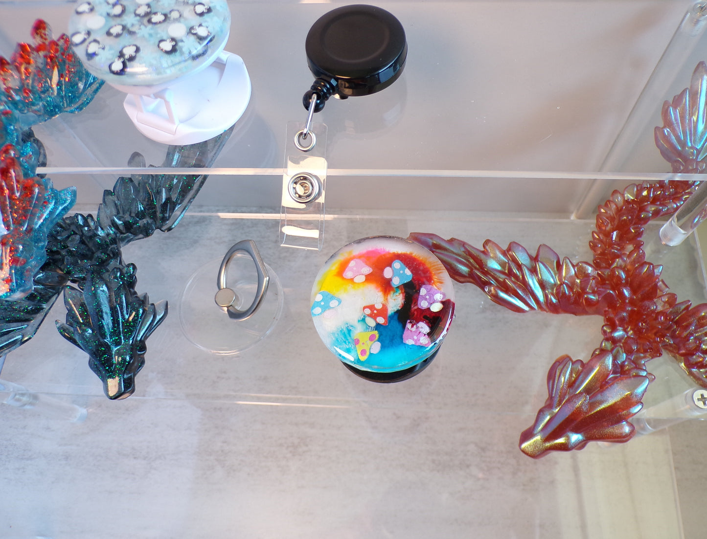 Popsocket Tye-Dye Mushrooms