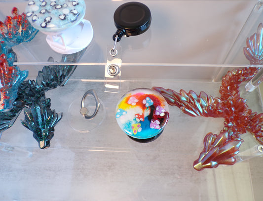 Popsocket Tye-Dye Mushrooms