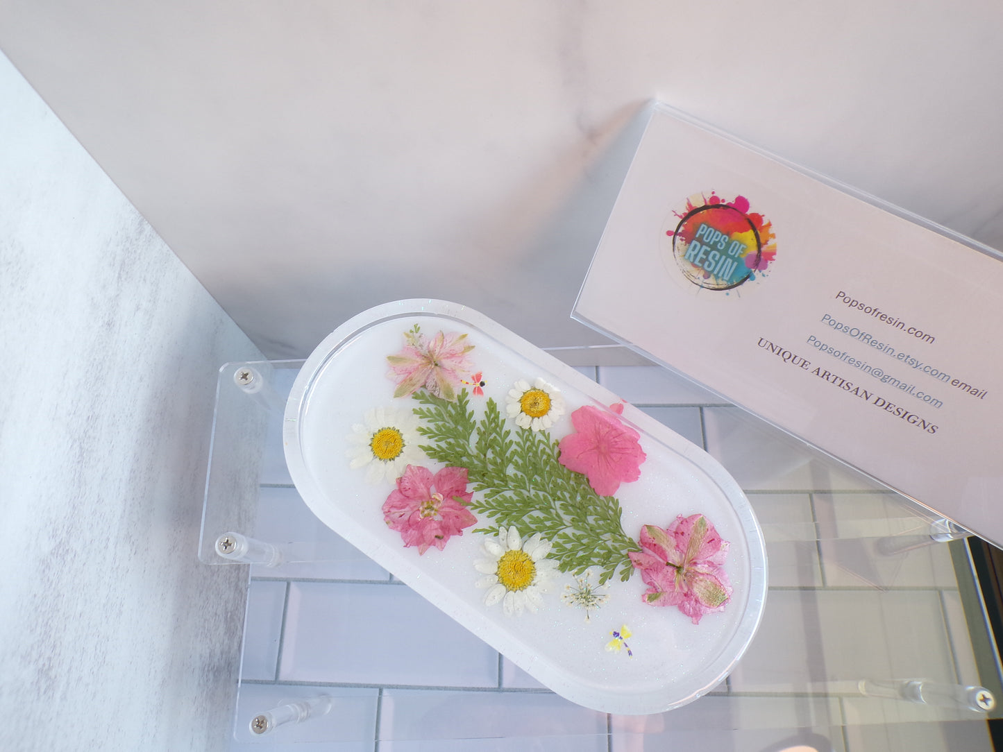 Floral Tray Set (2PC)
