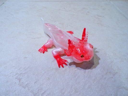Axolotl Red & White