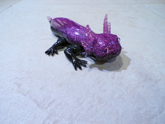 Axolotl Purple Glitter