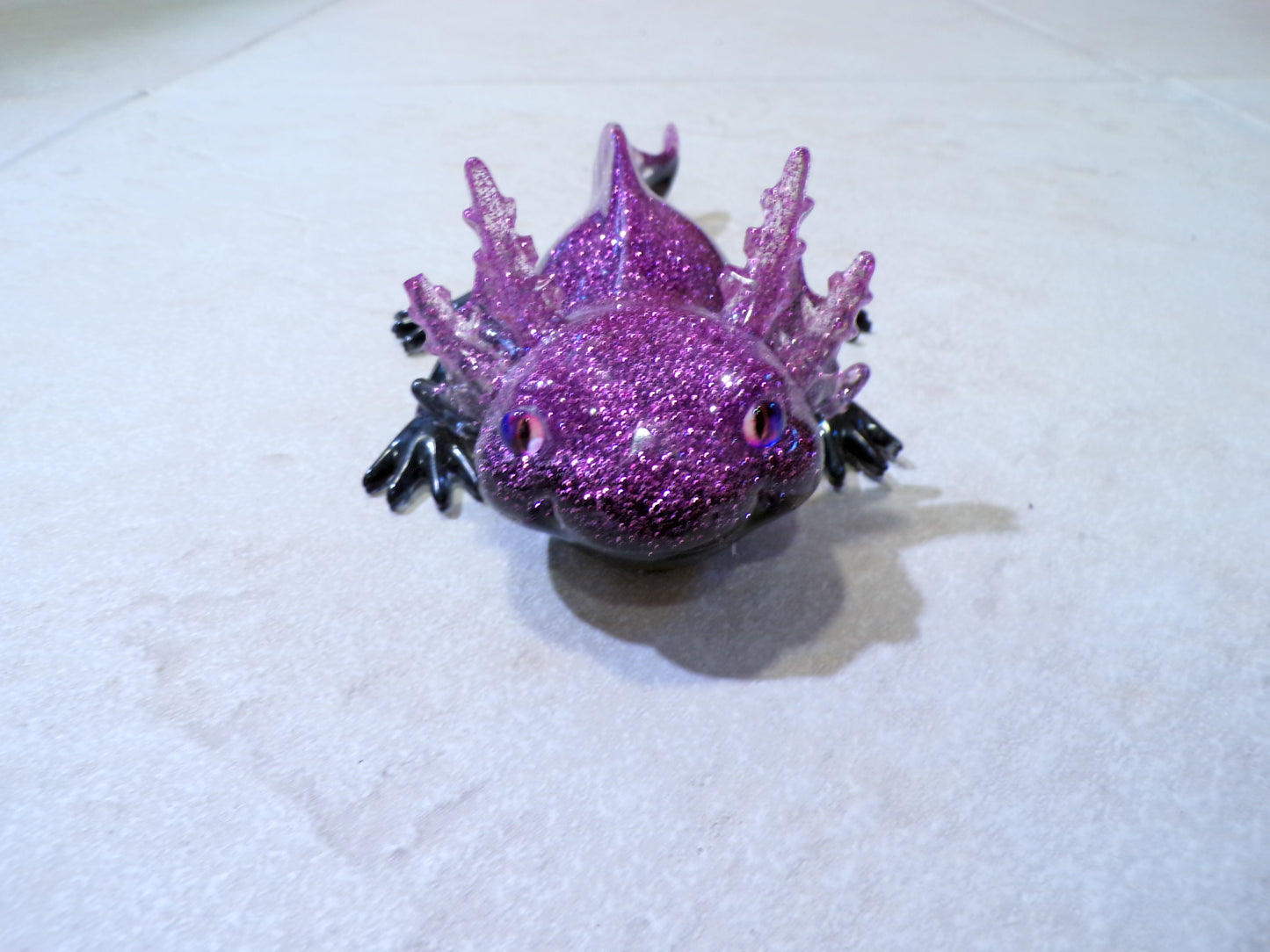 Axolotl Purple Glitter