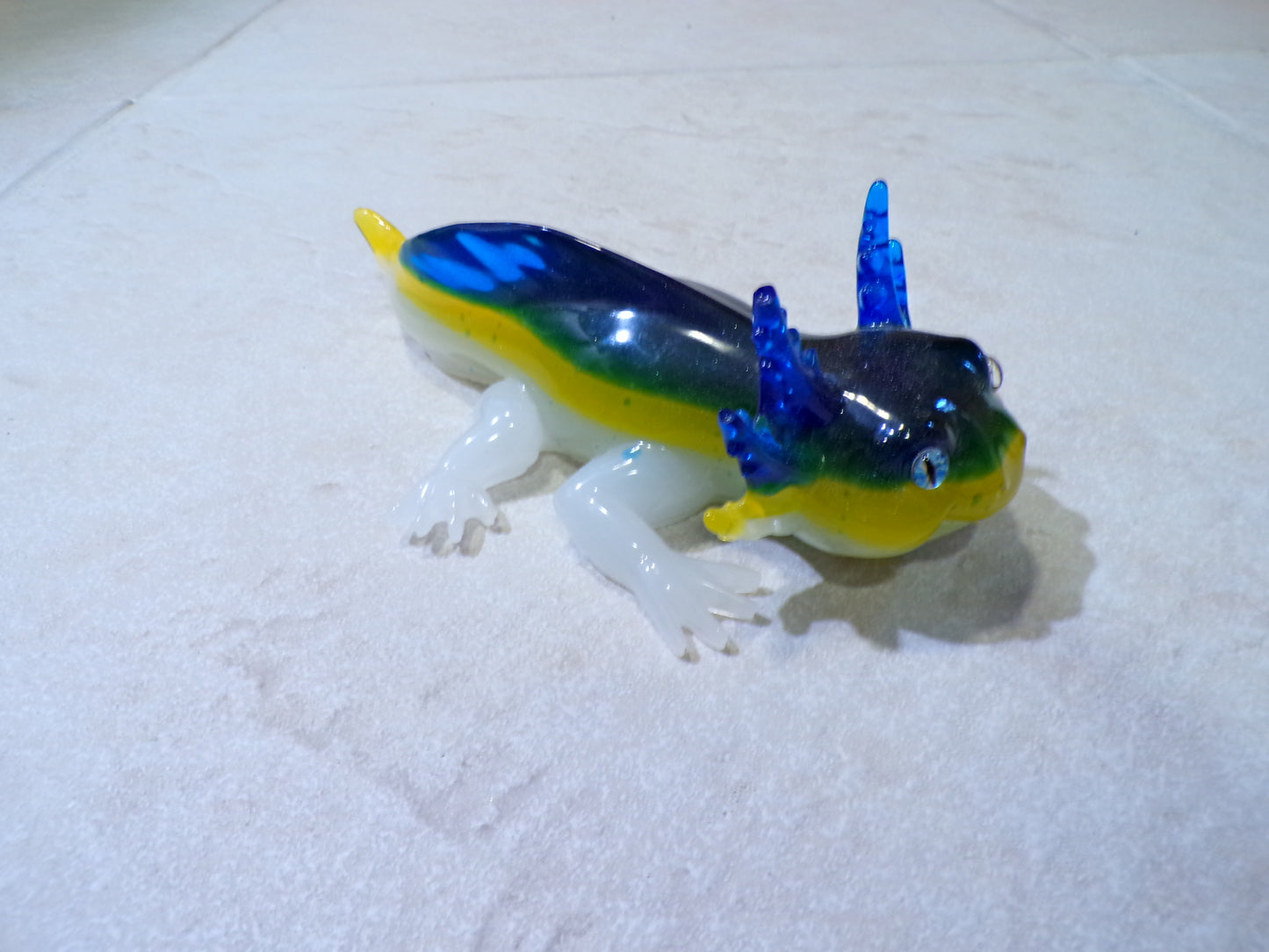 Axolotl Blue & Yellow
