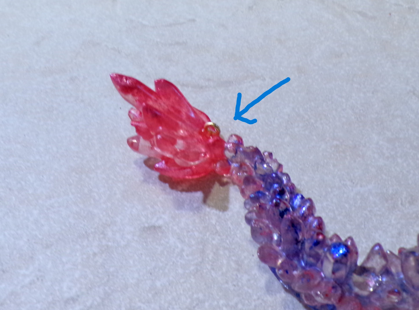 FLYING DRAGON WITH HARDWARE TO HANG