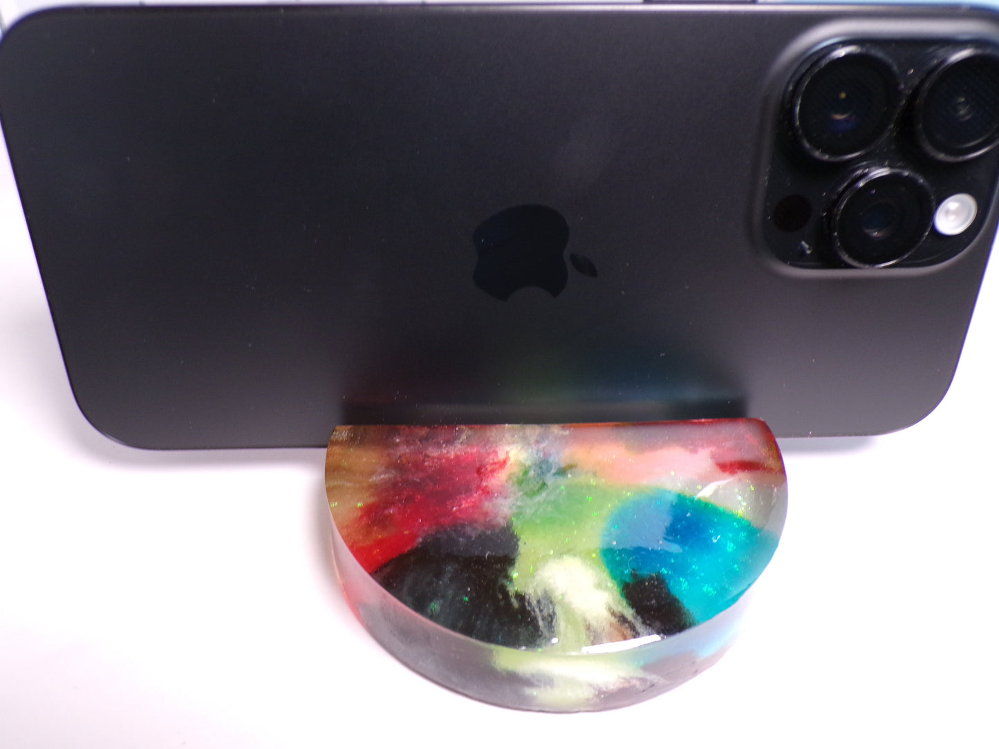 ROUND PHONE STAND TYEDYED