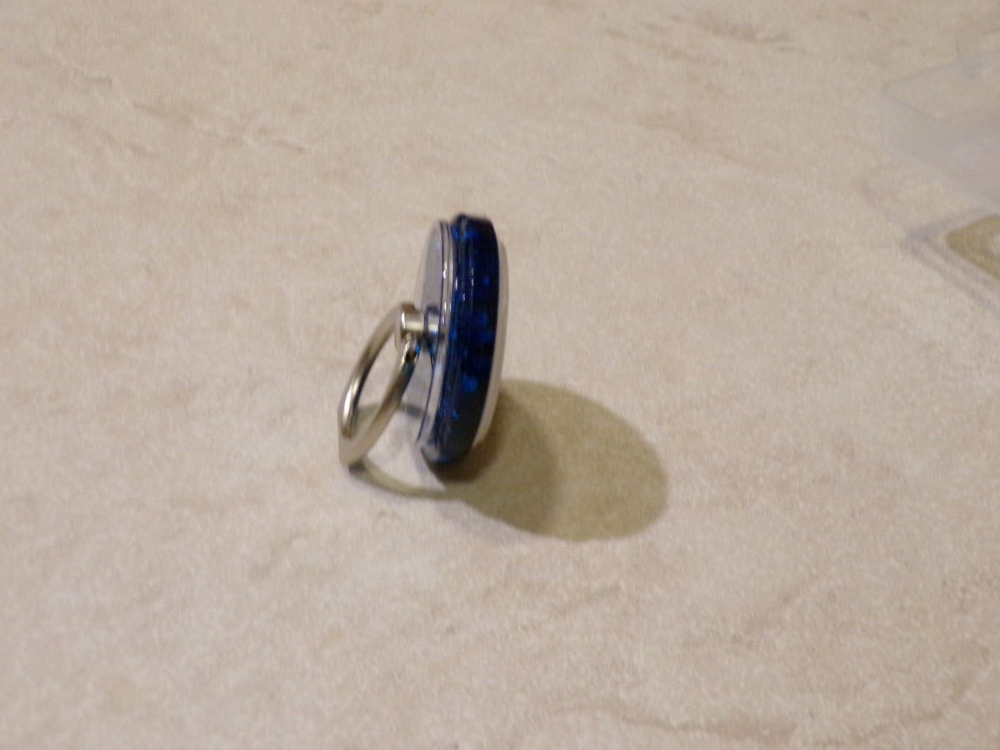 Blue Glitter popsocket