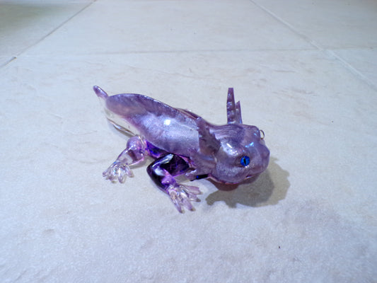 Axolotl Light Purple blue eyes