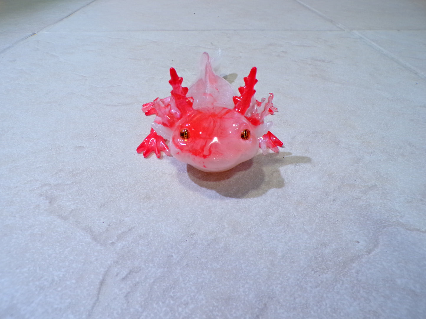 Axolotl Red & White