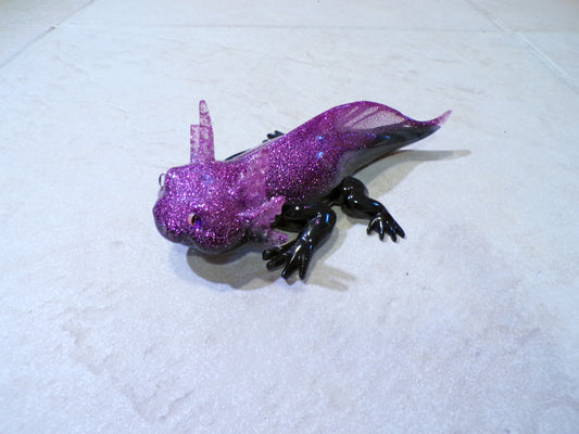 Axolotl Purple Glitter