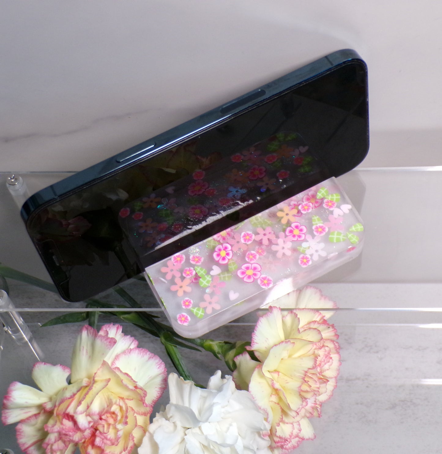 Floral Phone Stand