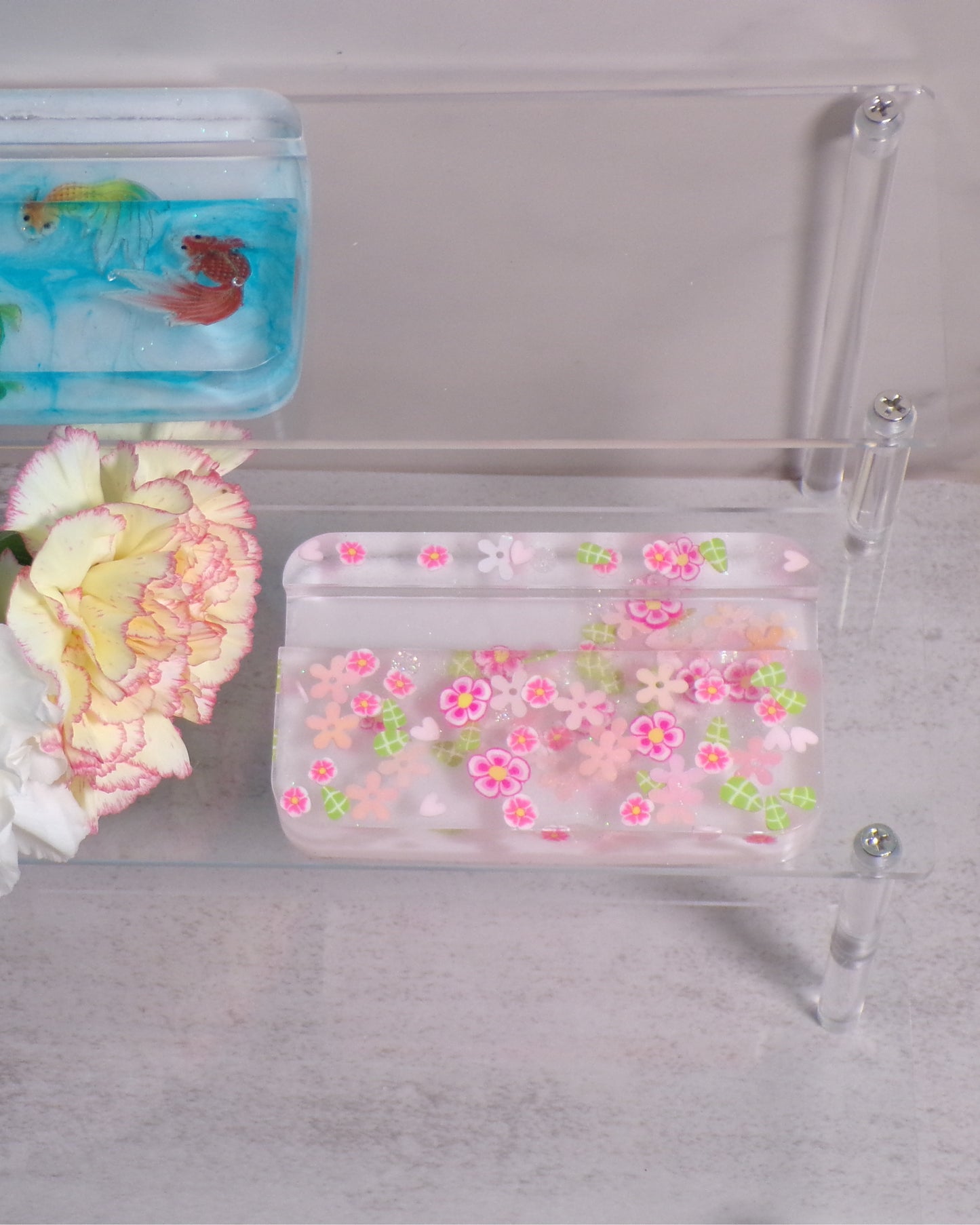 Floral Phone Stand