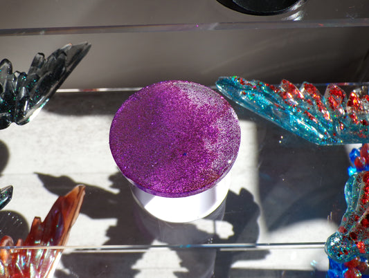 Double the Glitter Purple 2 Popsocket