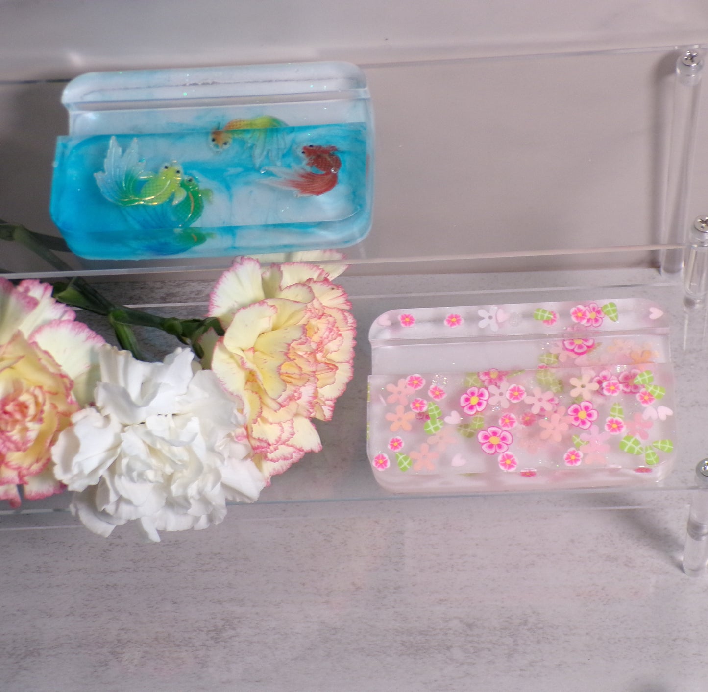 Floral Phone Stand